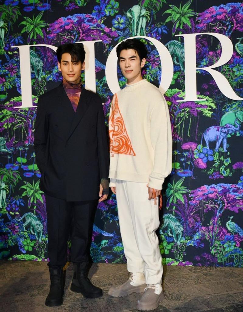 Jadi Bintang di Dior Fall 2023 Mumbai Show, Kenalan Yuk Dengan Aktor Thailand Mile dan Apo!