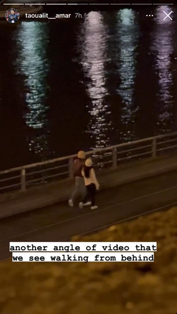 jennie blackpink and v bts daring in paris